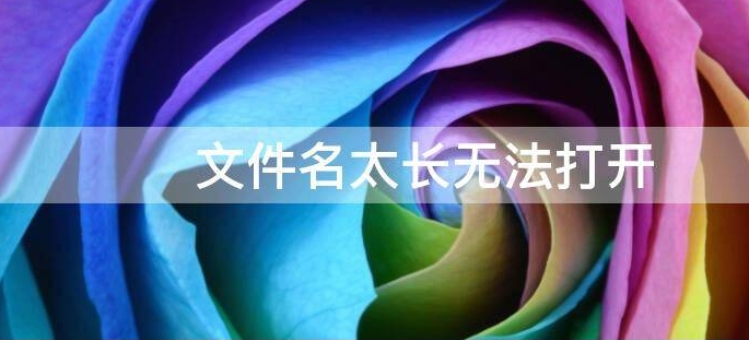 文件名太长（解密文件名太长无法移动怎么办）